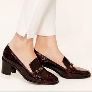 Tory Burch Gemini Link 65 mm Loafer in Tortoise